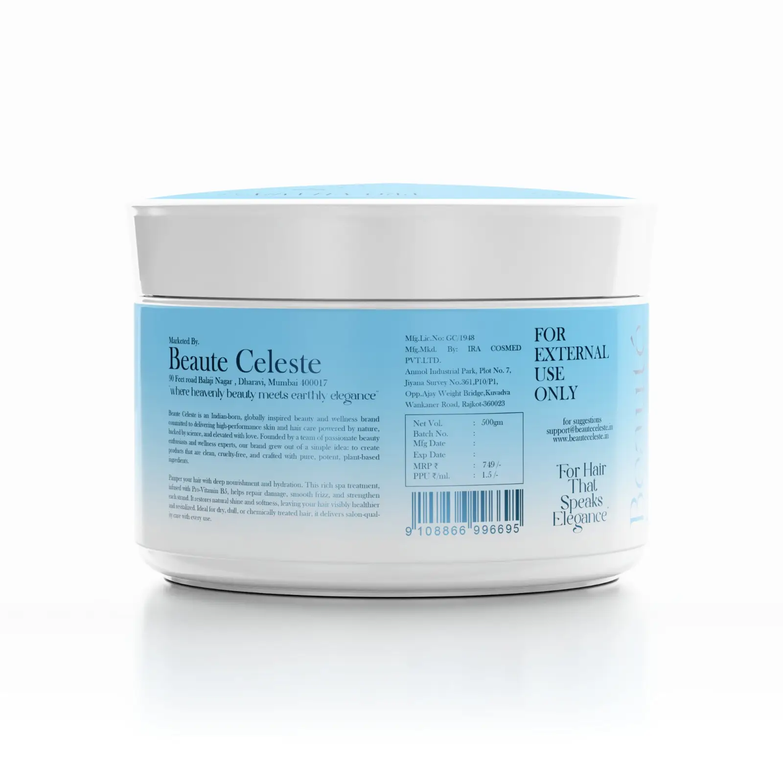 Sulphate Free Hair Spa – Deep Nourishment & Hydration (500gm) - Image 2